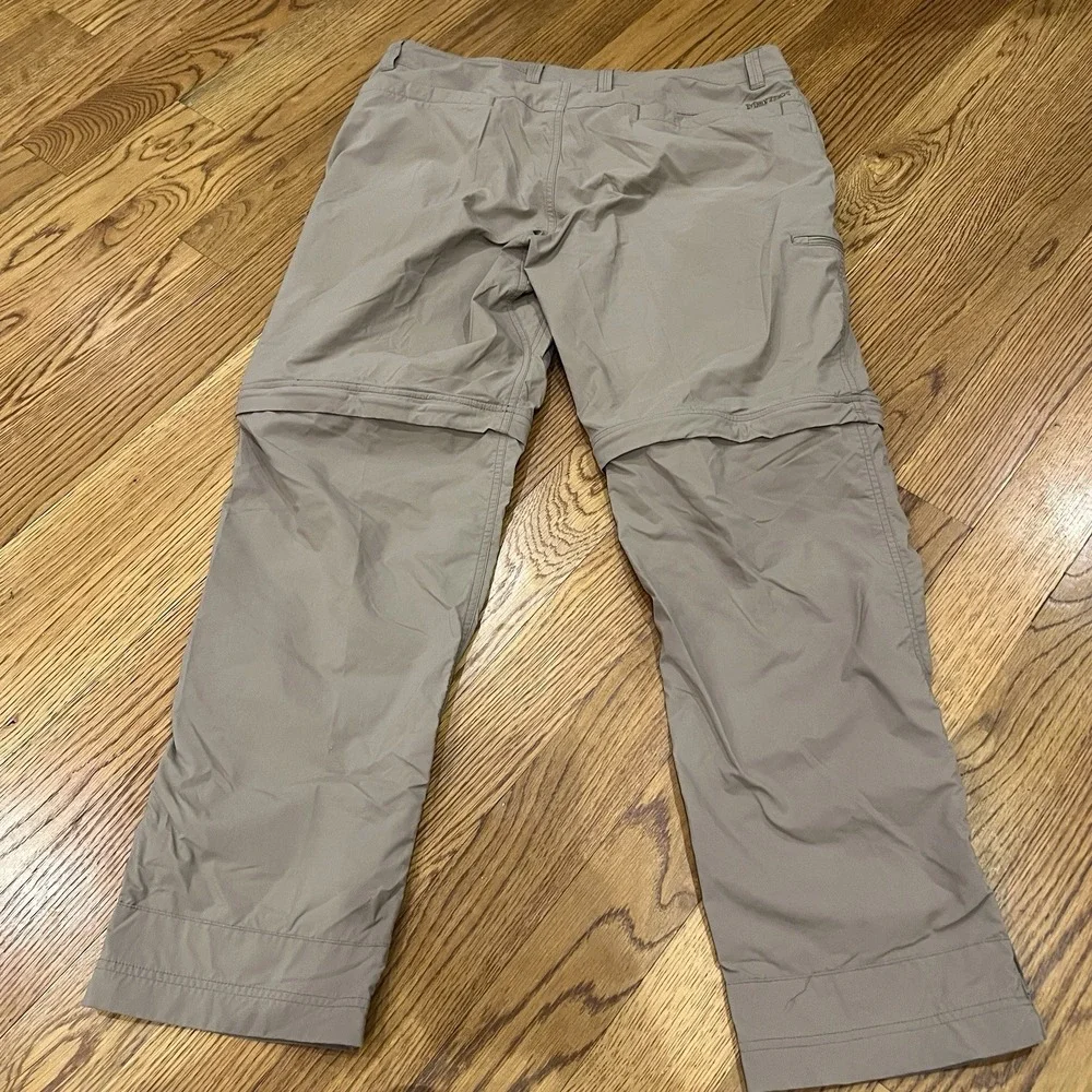 Marmot Arch Rock‎ Pants Mens 36x32 Tan Nylon Cargo Hiking Outdoor Performance